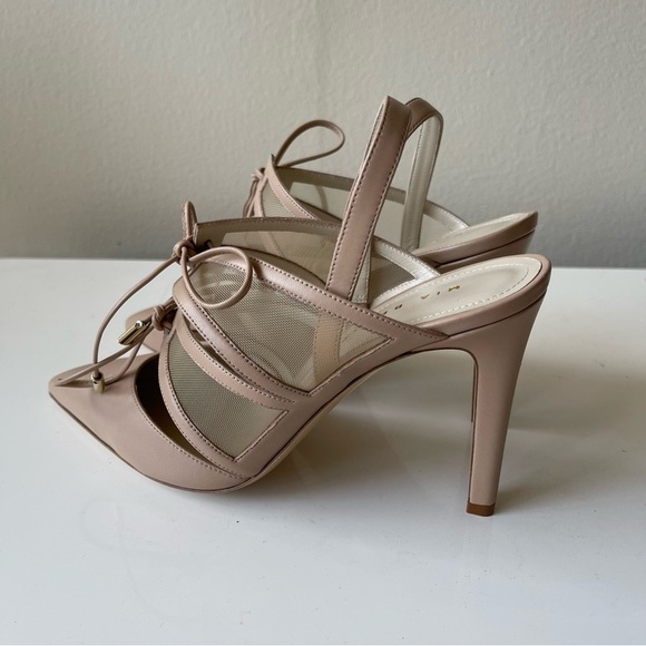 MIA BECAR close toes heels sling backs 7 - Picture 7 of 7